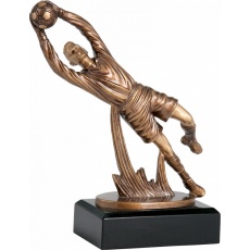 Odlevaná figurka fotbal brankář