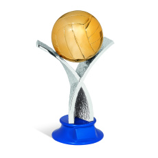 Odlévaná trofej volejbal  ZLATÝ MÍČ XL