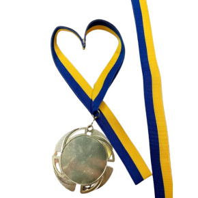 Stuha žluto-zelená 22 mm