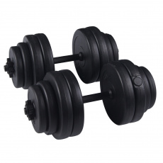 Činky jednoruční set Sportvida 2x15 kg Činky jednoruční set Sportvida 2x15 kg