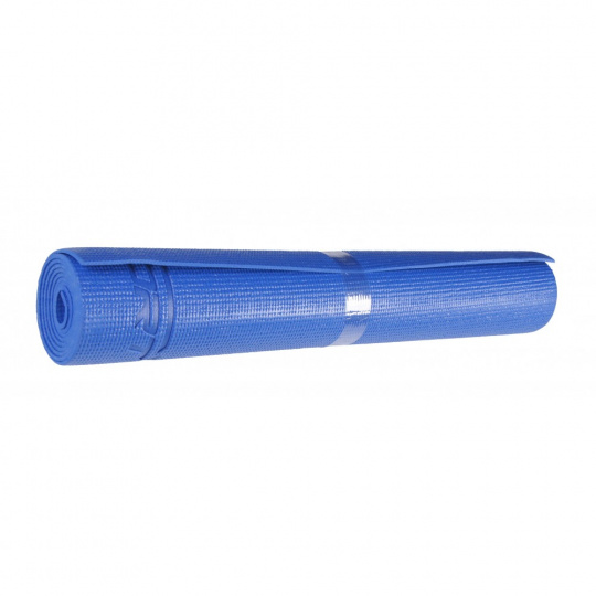 Podložka na cvičení jogy 4 mm Sportvida modrá
