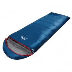 Spacák Sportvida - 250g/m2 HOLLOW FIBRE+ WINDSTOP modro-šedý Spacák Sportvida - 250g/m2 HOLLOW FIBRE+ WINDSTOP modro-šedý