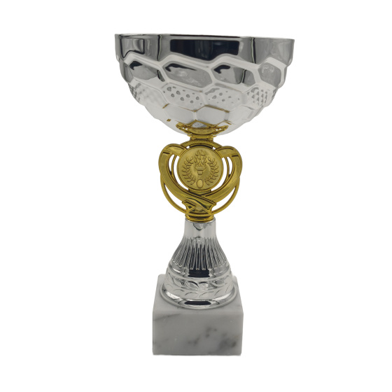 Sportovní pohár NJE096 LEJIZ stříbrno-zlatý