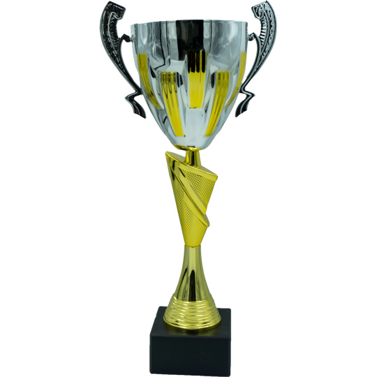 Sportovní pohár Standart NJS001 ARROW Výška poháru: 38,5 cm, Průměr kalichu: 10 cm
