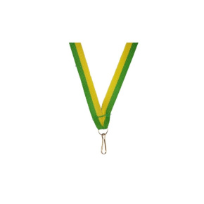 Stuha žluto-zelená 22 mm