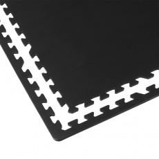 Podlozka na cvičení - Tatami Puzzle 4ks 61x61x1 cm černá Podlozka na cvičení - Tatami Puzzle 4ks 61x61x1 cm černá