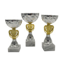 Sportovní pohár NJE096 LEJIZ stříbrno-zlatý